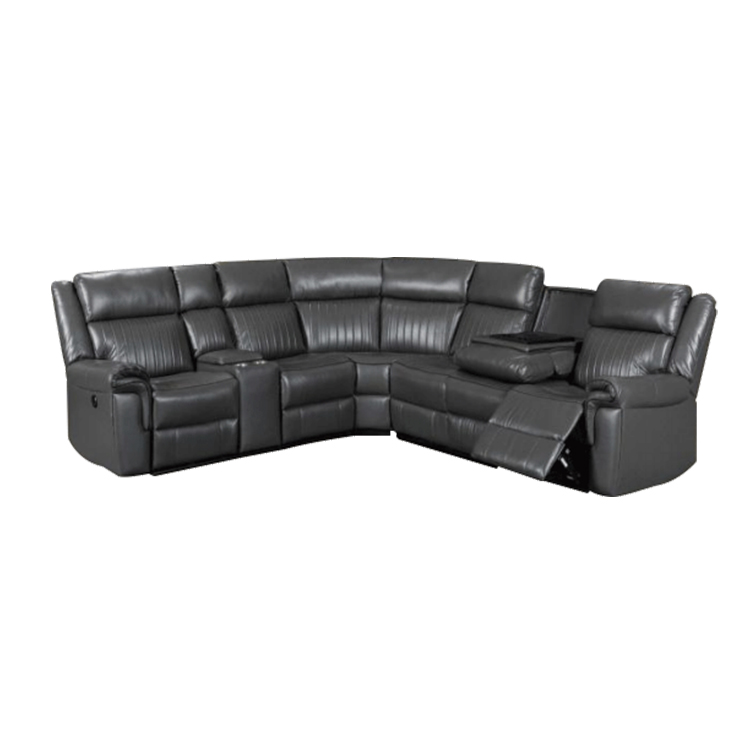 Classic Leather Combined Recliner Sofa