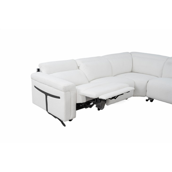 White Electric Smart Sofa