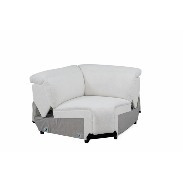 White Electric Smart Sofa