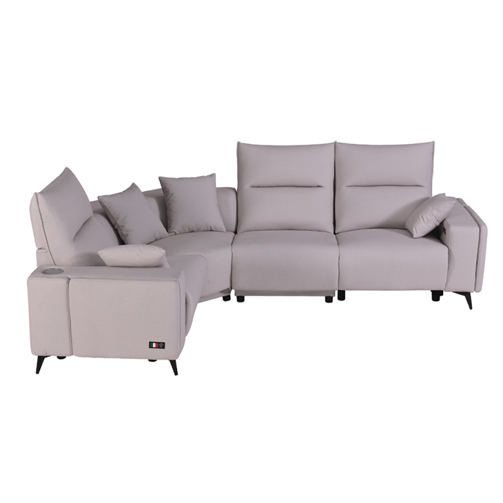 3-Piece Simple South Korean Power Reclining Sectional