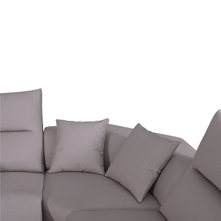 3-Piece Simple South Korean Power Reclining Sectional