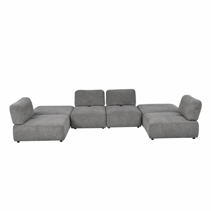 4-Piece Power Reclining Chaise Sectional