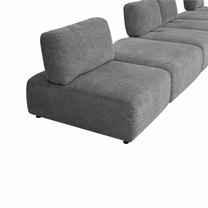 4-Piece Power Reclining Chaise Sectional