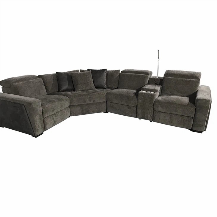 4-Piece Power Reclining Upholstered Sectional