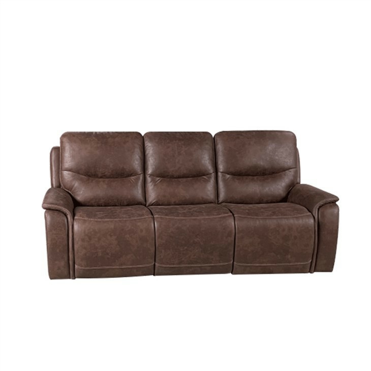 Contemporary Pillow Top Arm Power Reclining Loveseat With Console