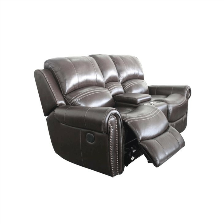 Pillow Top Arm Power Reclining Loveseat With Console