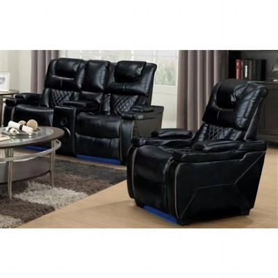 Leathe Combined Intelligent Recliner Sofa