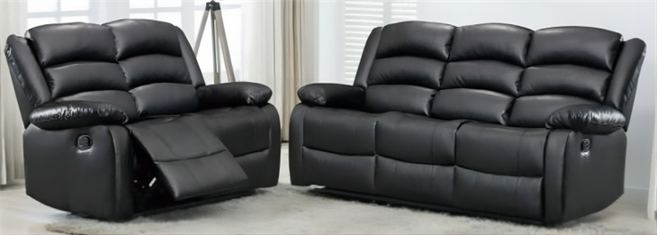 Classic Leather Power Loveseats