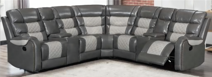 Advanced Multifunctional Leather Combined Sofa