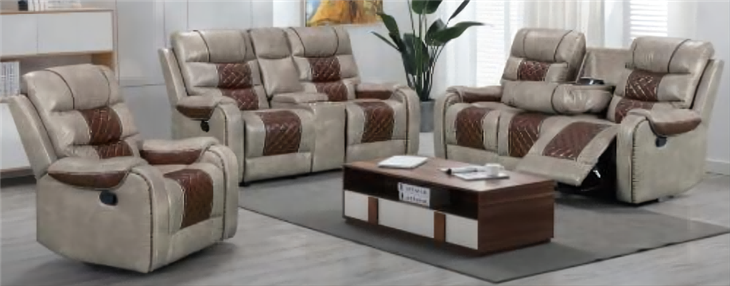 Advanced Multifunctional Leather Combined Sofa