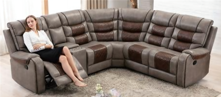 Advanced Multifunctional Leather Combined Sofa