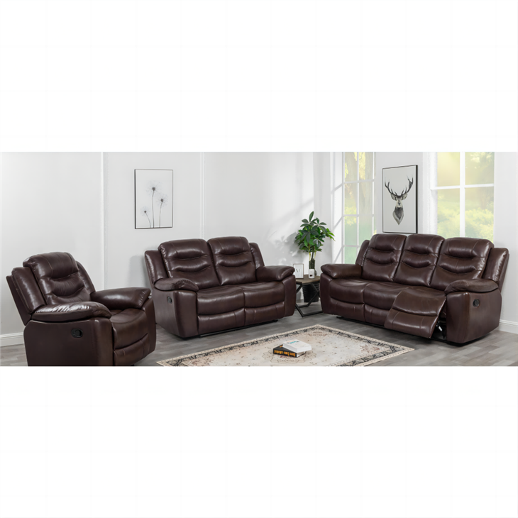 The Latest Explosion Of Classic Manual PU Leather Sofa