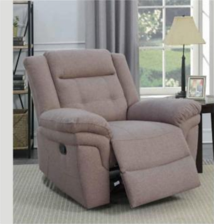 Manual Technology Cloth Recliner Sofa