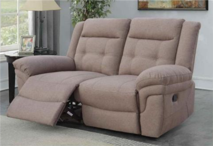 Manual Technology Cloth Recliner Sofa