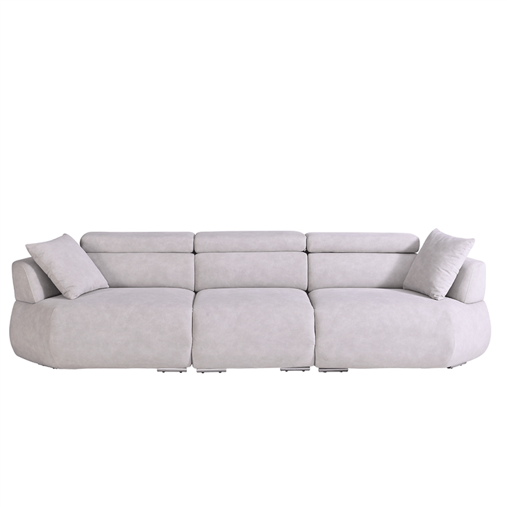 Simple Style Fabric Sofa