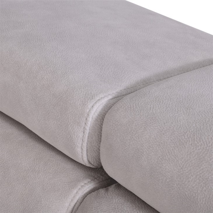 Simple Style Fabric Sofa