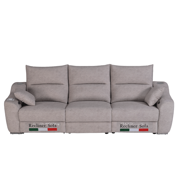 Korean Style Hand Made Reclining Sofa With Stereo