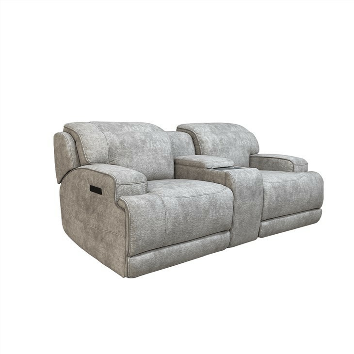 European Style White Power Reclining Sofa