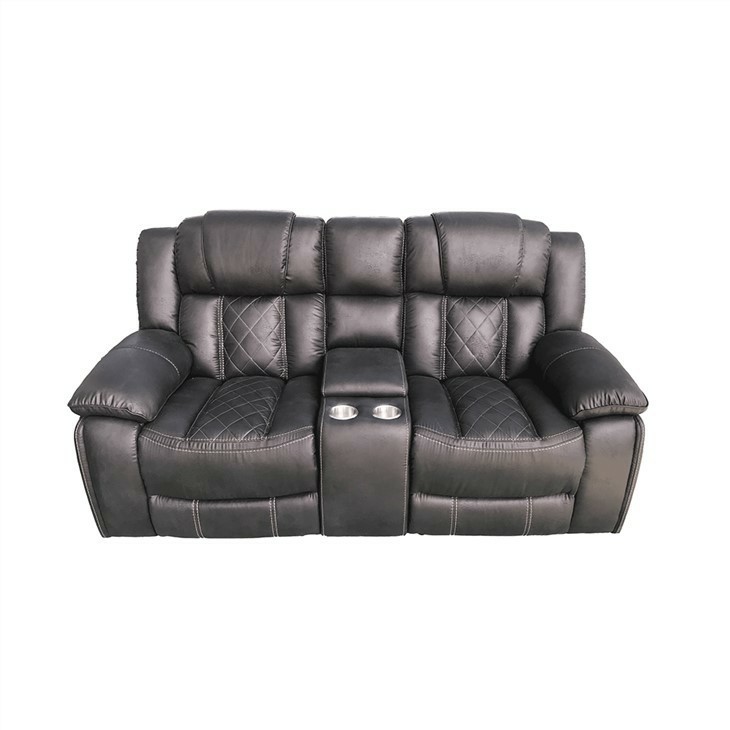 American Style Brown Power Reclining Sofa