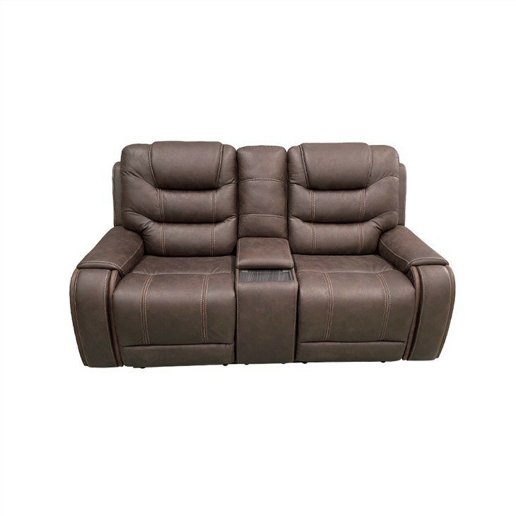 Modern Style Brown Power Reclining Sofa