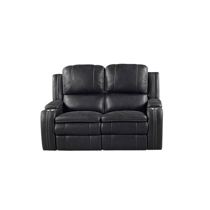 Contemporary Black Power Reclining SofaLift Recliner