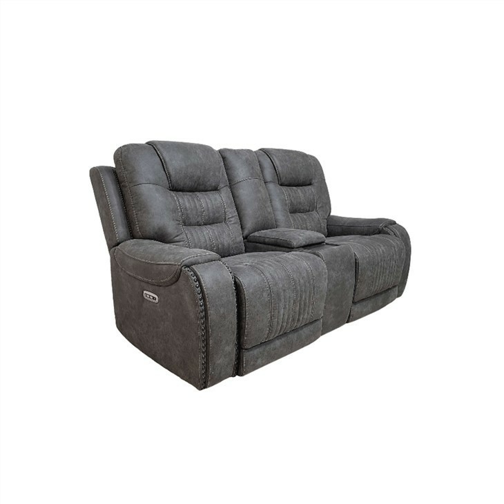 Black Power Reclining Sofa