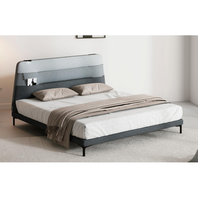 Classic Nordic Minimalist Style Bed