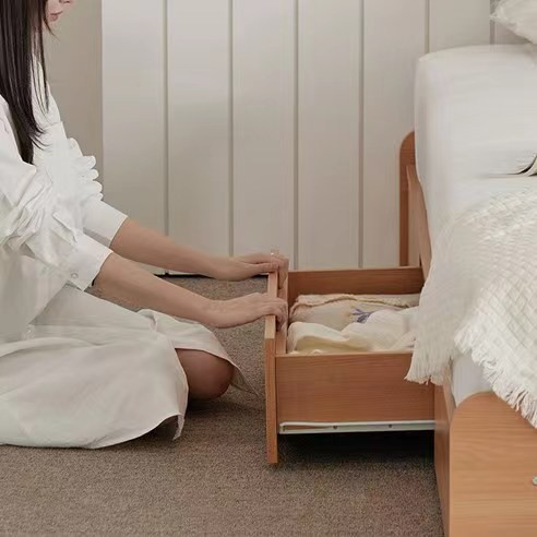 Bed Frame With Three Drawers Without A Headboard Q