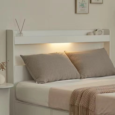 Luxury LED Triple- Drawer Bed Frame SS