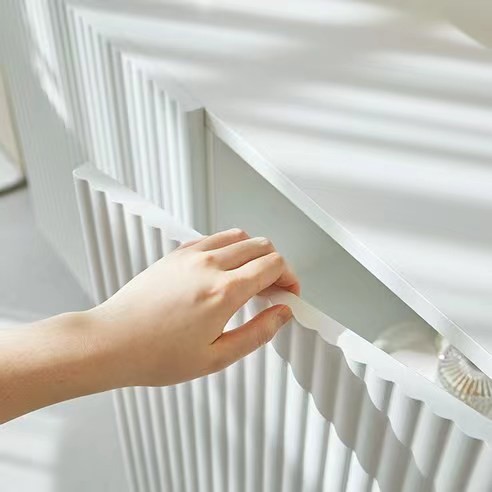 White Minimalist TV Cabinet