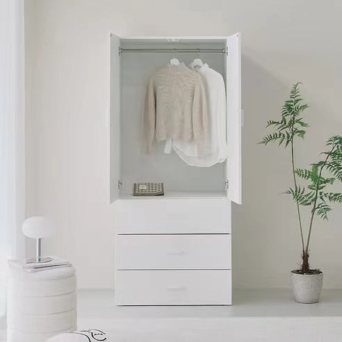 Triple Storage Minimalist Wardrobe