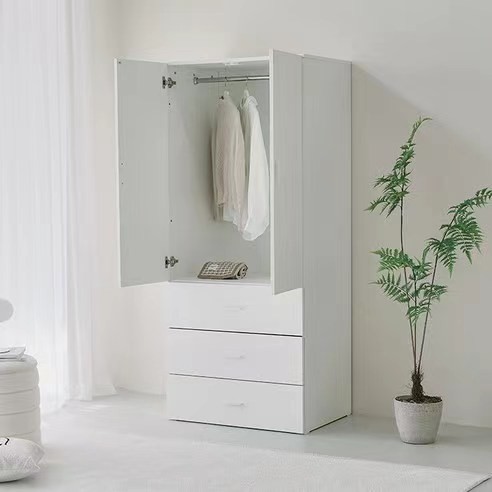 Triple Storage Minimalist Wardrobe