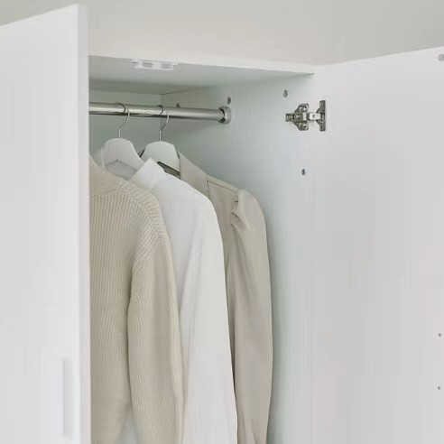 White Modern Style Wardrobe